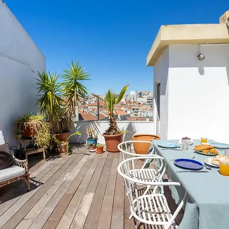 Appartamento Amazing & Bright Loft In Hip Arroios With Private Rooftop! *